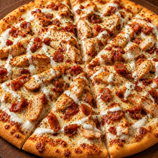 Chicken Bacon Ranch Pizza